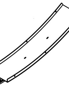 Chain guide galv. SR40 M&M